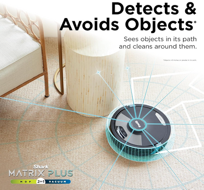 Shark Matrix Plus 2in1 Robot Vacuum & Mop with Sonic Mopping